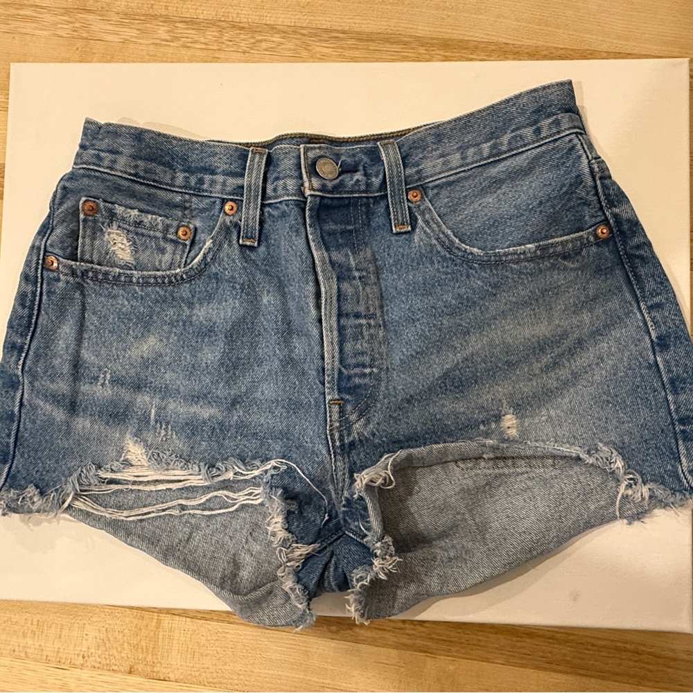 501 High Rise Shorts